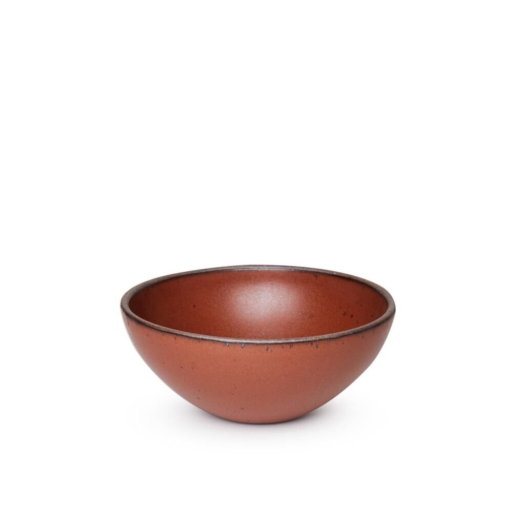 Terracotta soup bowl